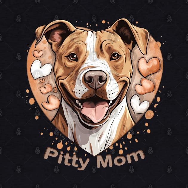 Pitty Mom - Pitbull by Gypsykiss